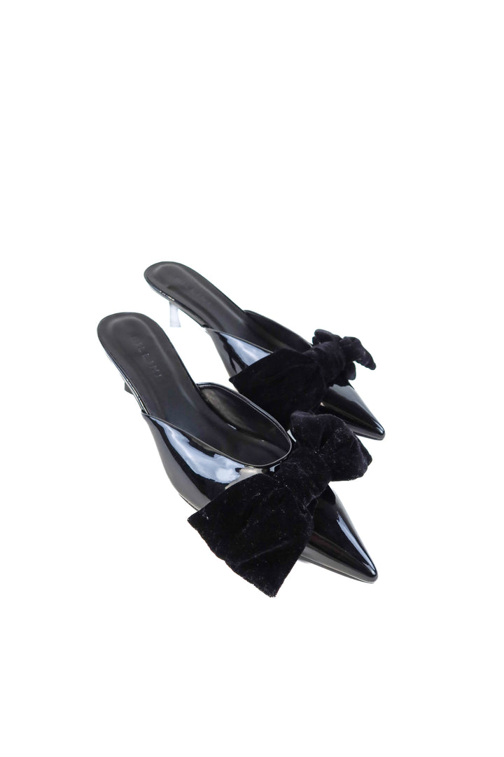 Billini patent kitten heel with bow NWOT (10; retail $99)