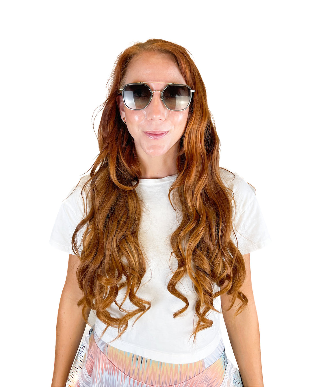 Krewe Gray and Metal Sunglasses
