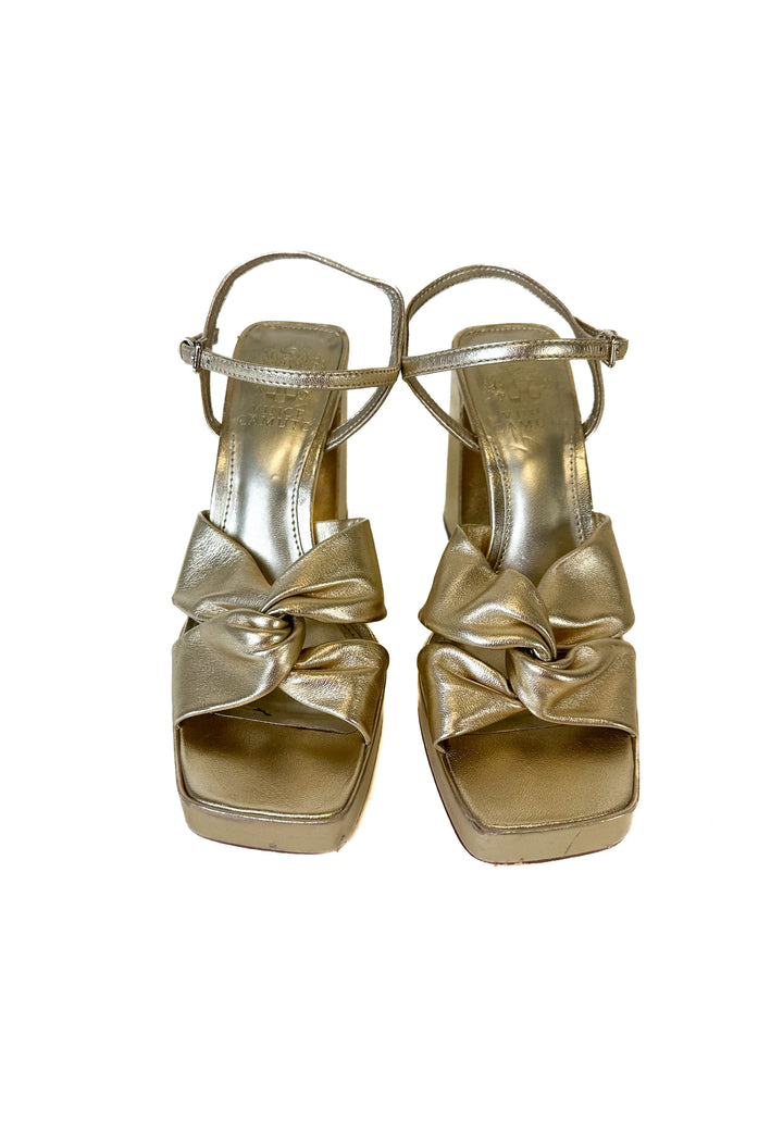 Vince Camuto Gold Heels (7)