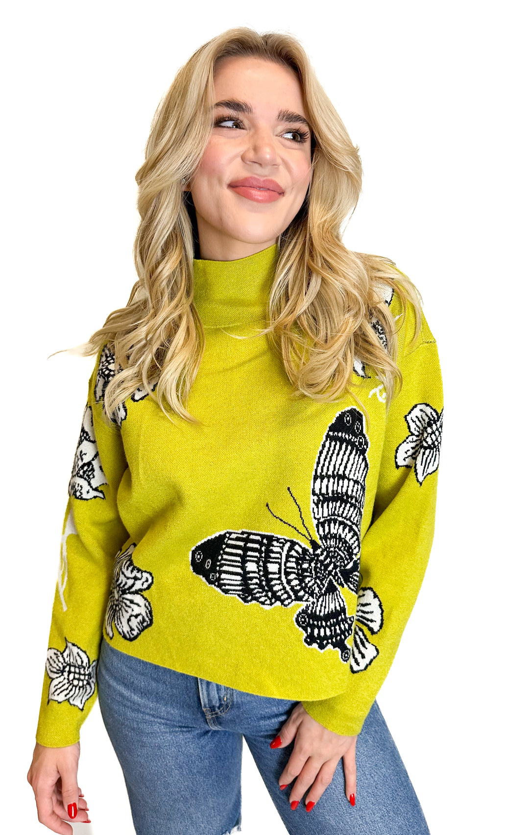 Florence & Balducci Exclusively for Maeve Graphic Sweater (XS)