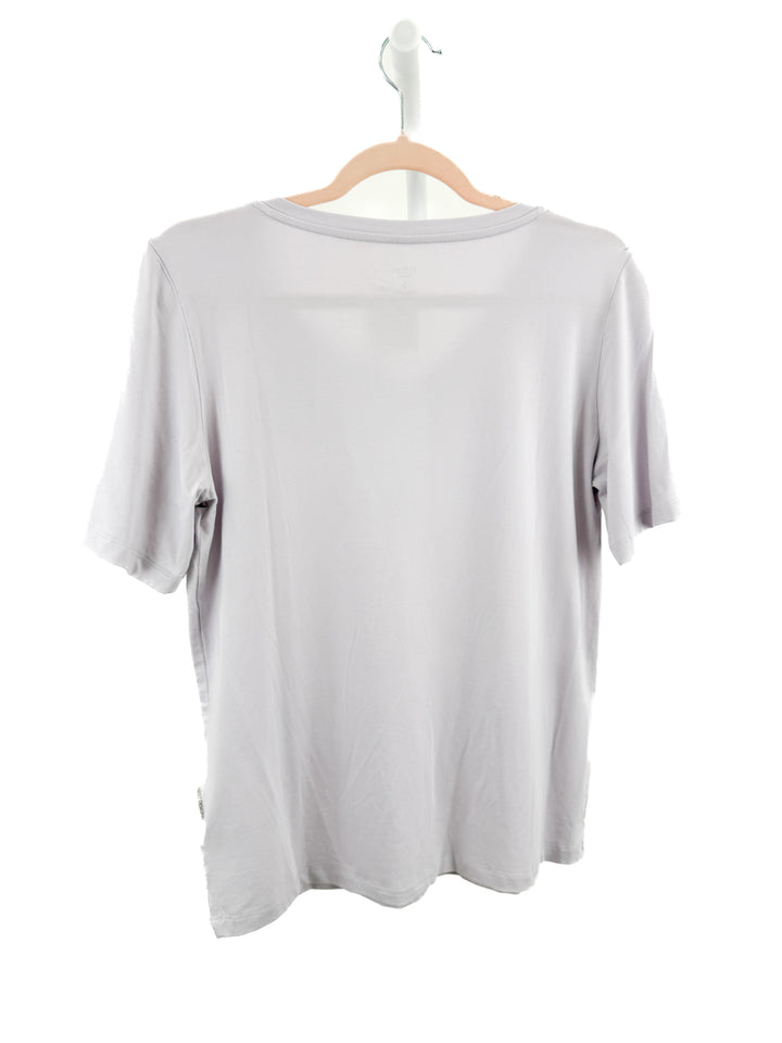 Nest designs lavender v neck shirt (S)