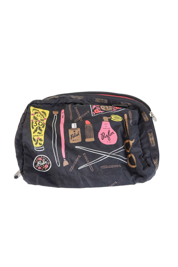 lesportsac x rifle paper co. makeup pouch (retails $65)