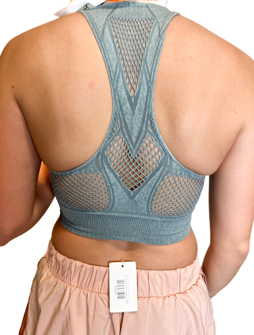 Free People Green Sports Bra NWT (S)