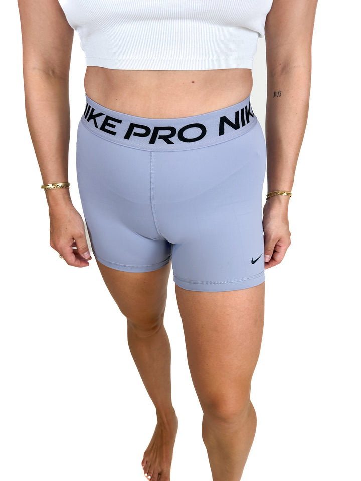 Nike Pro Lavender Bike Shorts (M)