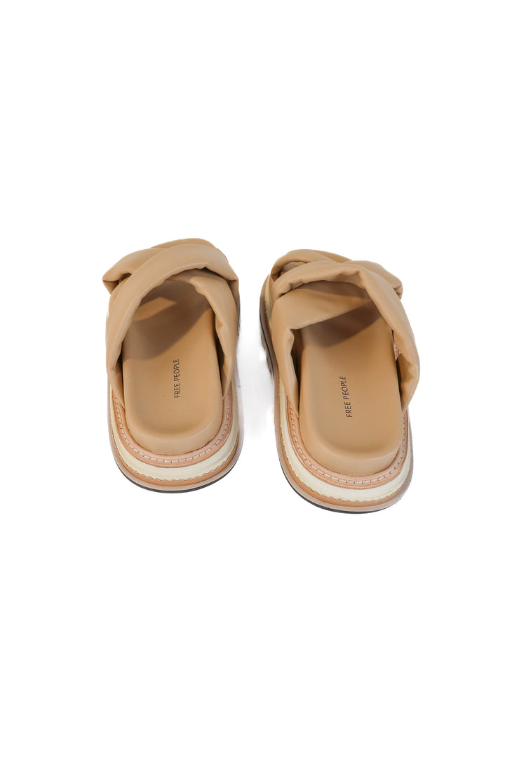free people platform cloud sandals (8.5; retail $128)