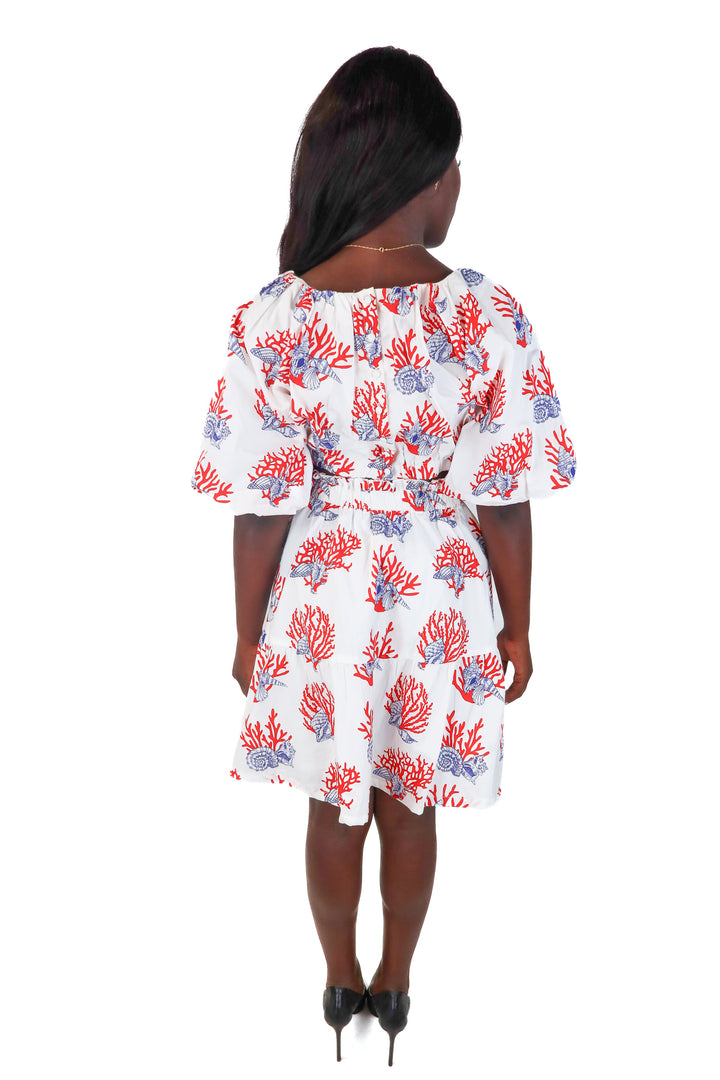 Priya Israni Coral Dress (XS; retail $178)