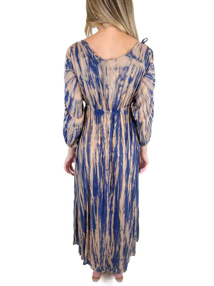 Tiare Hawaii Tie-Dye Maxi Dress (O/S)