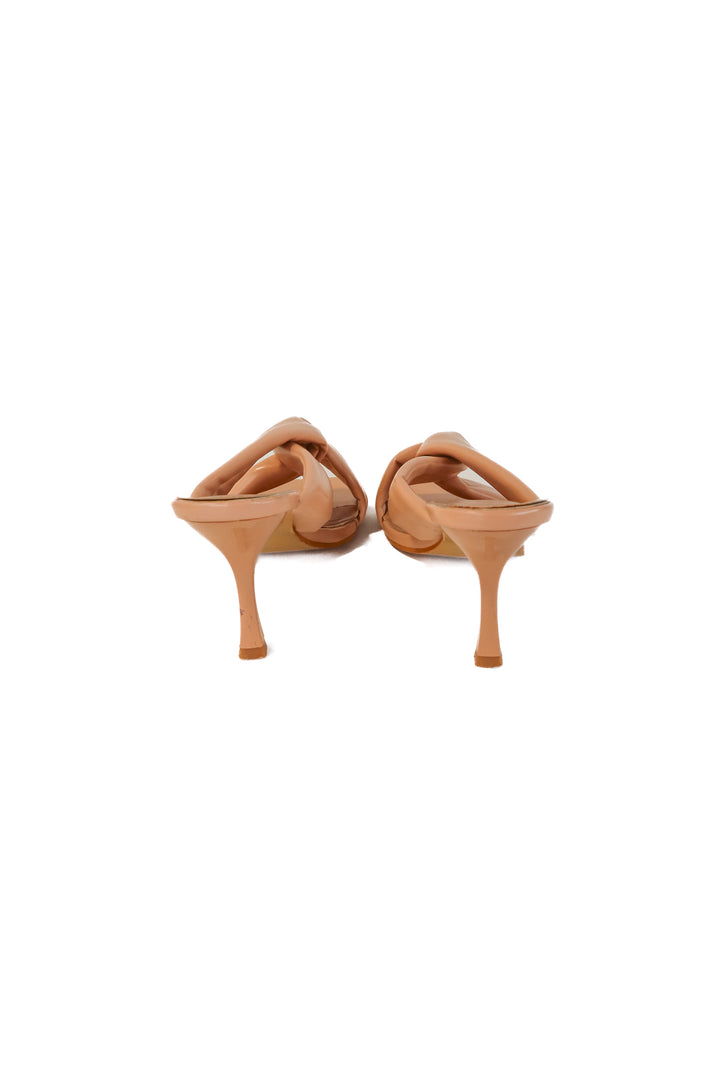 hata brown twist heels (8.5)