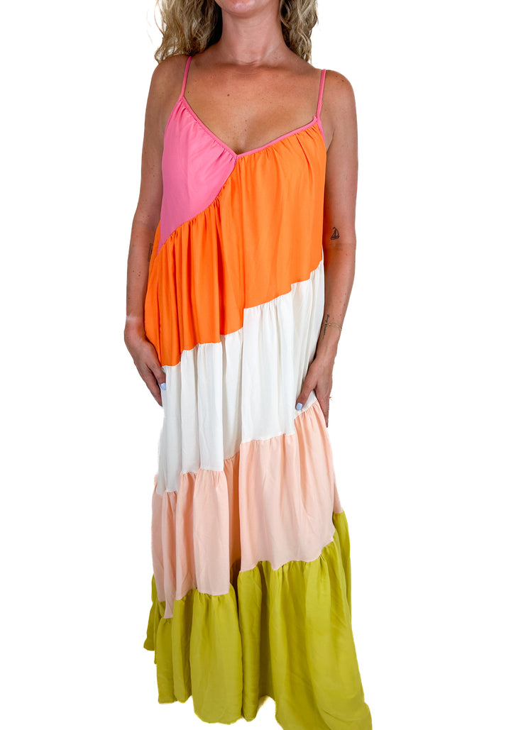 Petal & Pup Color Blocked Sundress NWT (M)