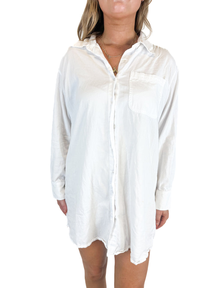 Able White Shirt Dress (M)