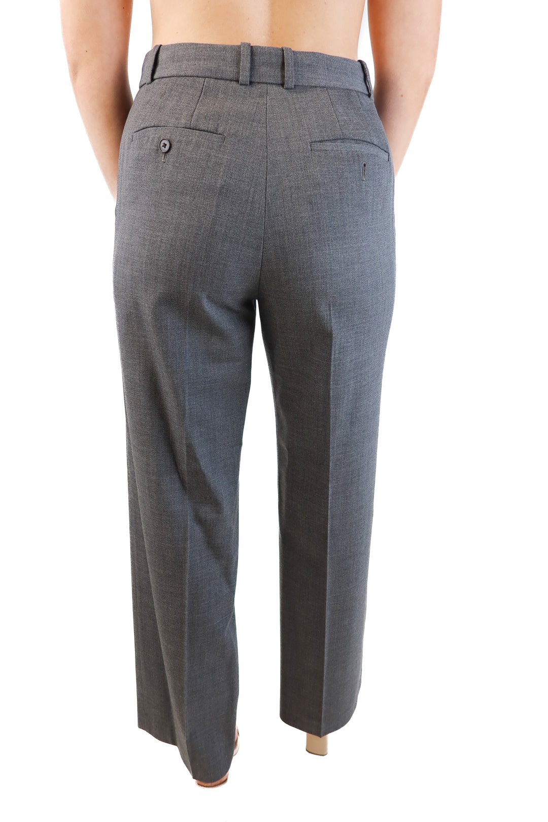 Babaton Grey Wool Slacks (8; retail $148)