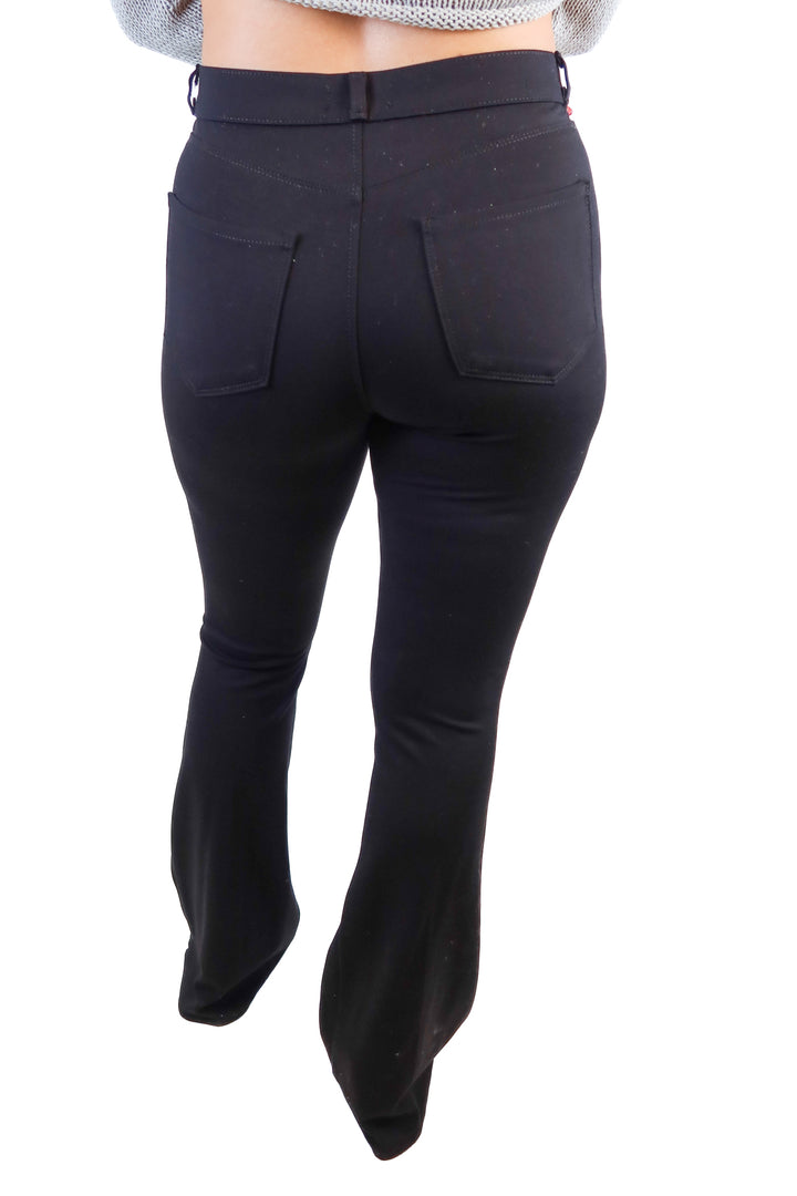 l'agence black flare pants (25; retail $270)