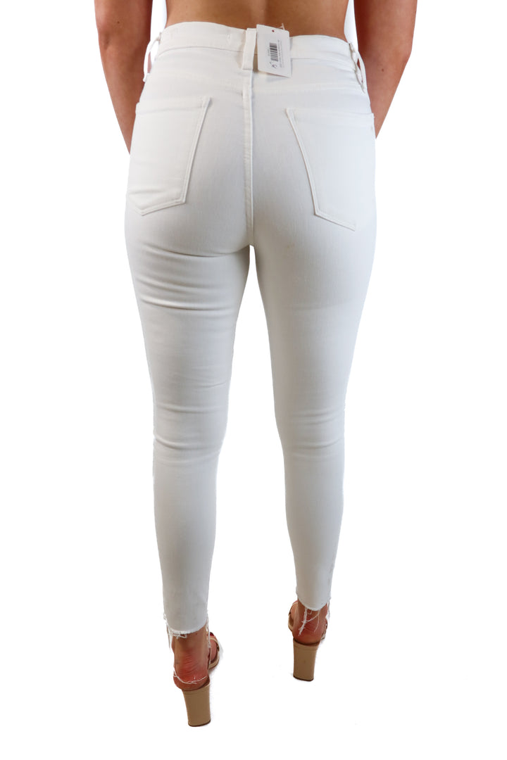 Madewell 9" High Rise Skinny Crop Jeans (28; retail $138)
