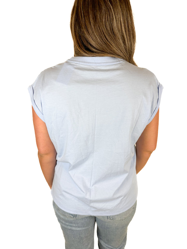 Abercrombie Cap Sleeve t-shirt NWT(M; retail $25)