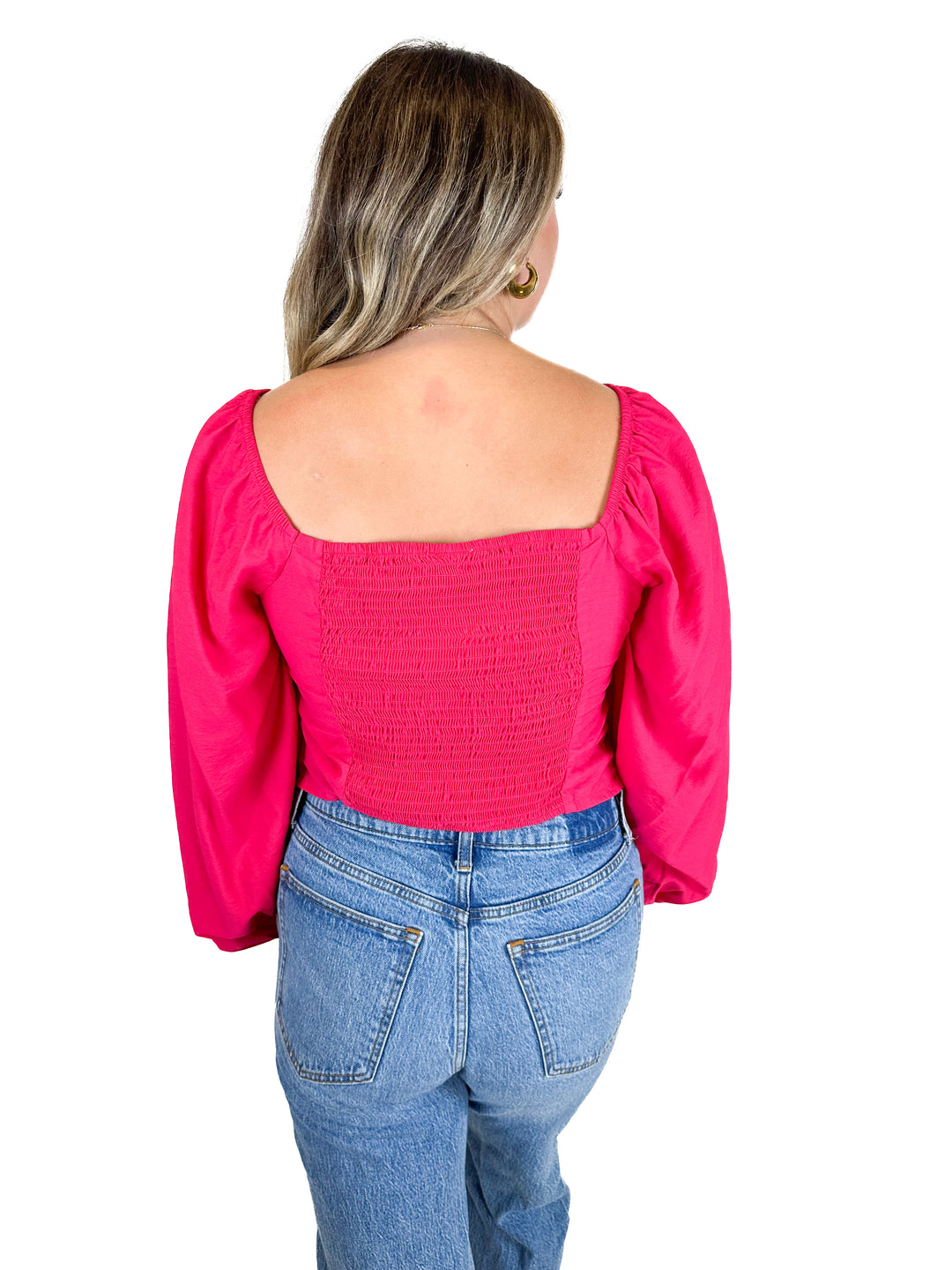A New Day Pink Blouse (L)