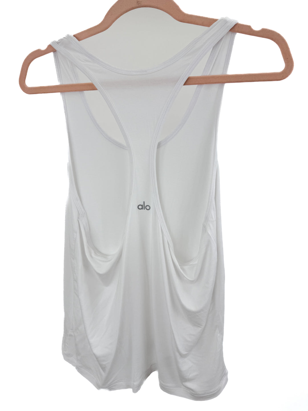 Alo All Day Tank in White (S; retail $58)