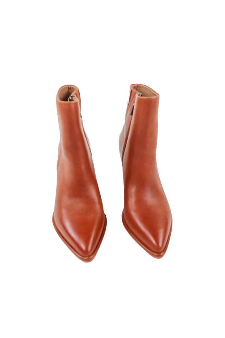 blondo waterproof chestnut booties NWOT (7; retail $220)