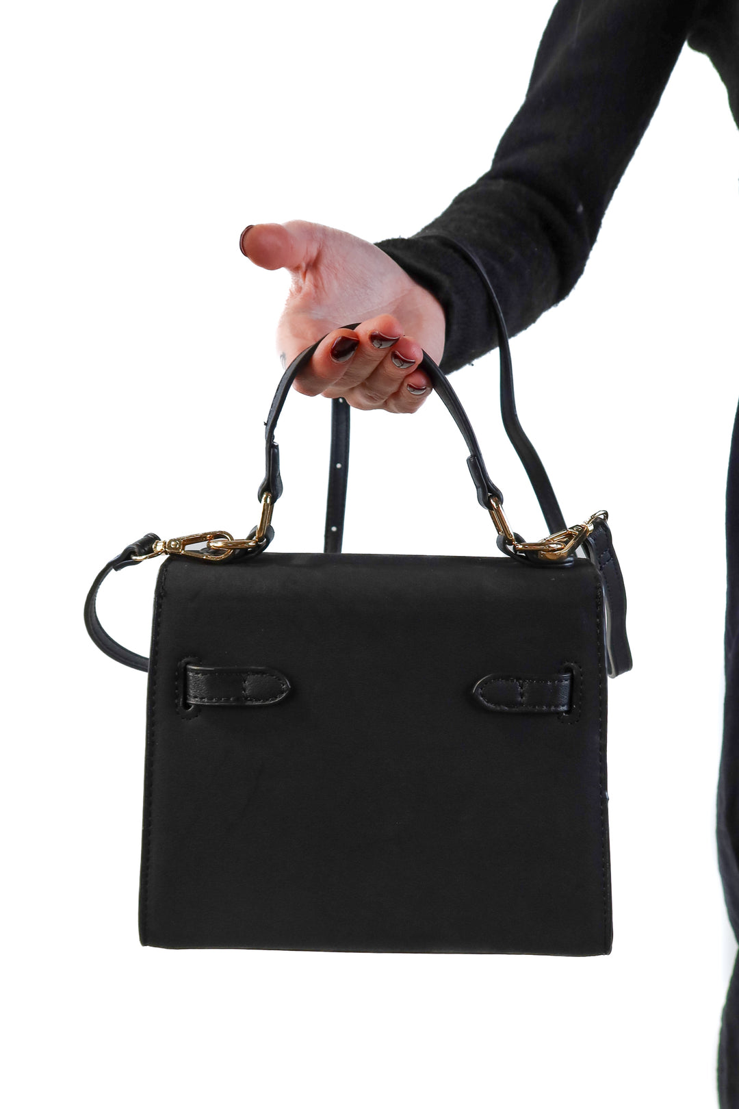 Black/gold purse