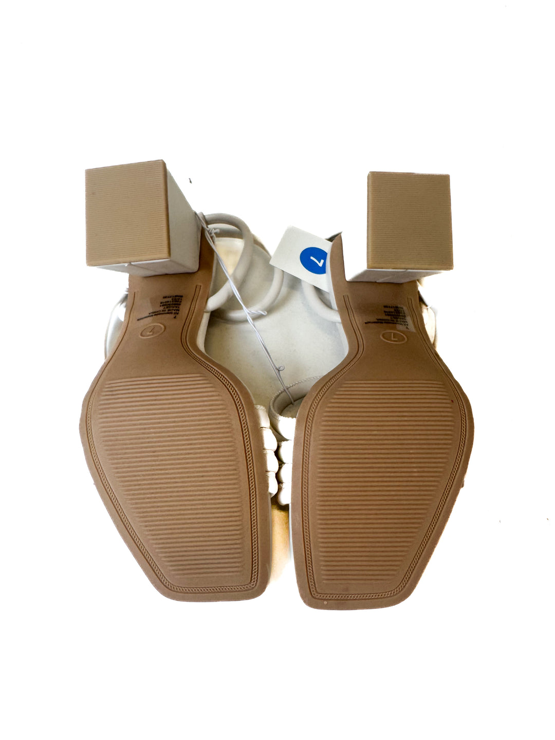 A New Day Tan Strappy Sandals NWT (7)