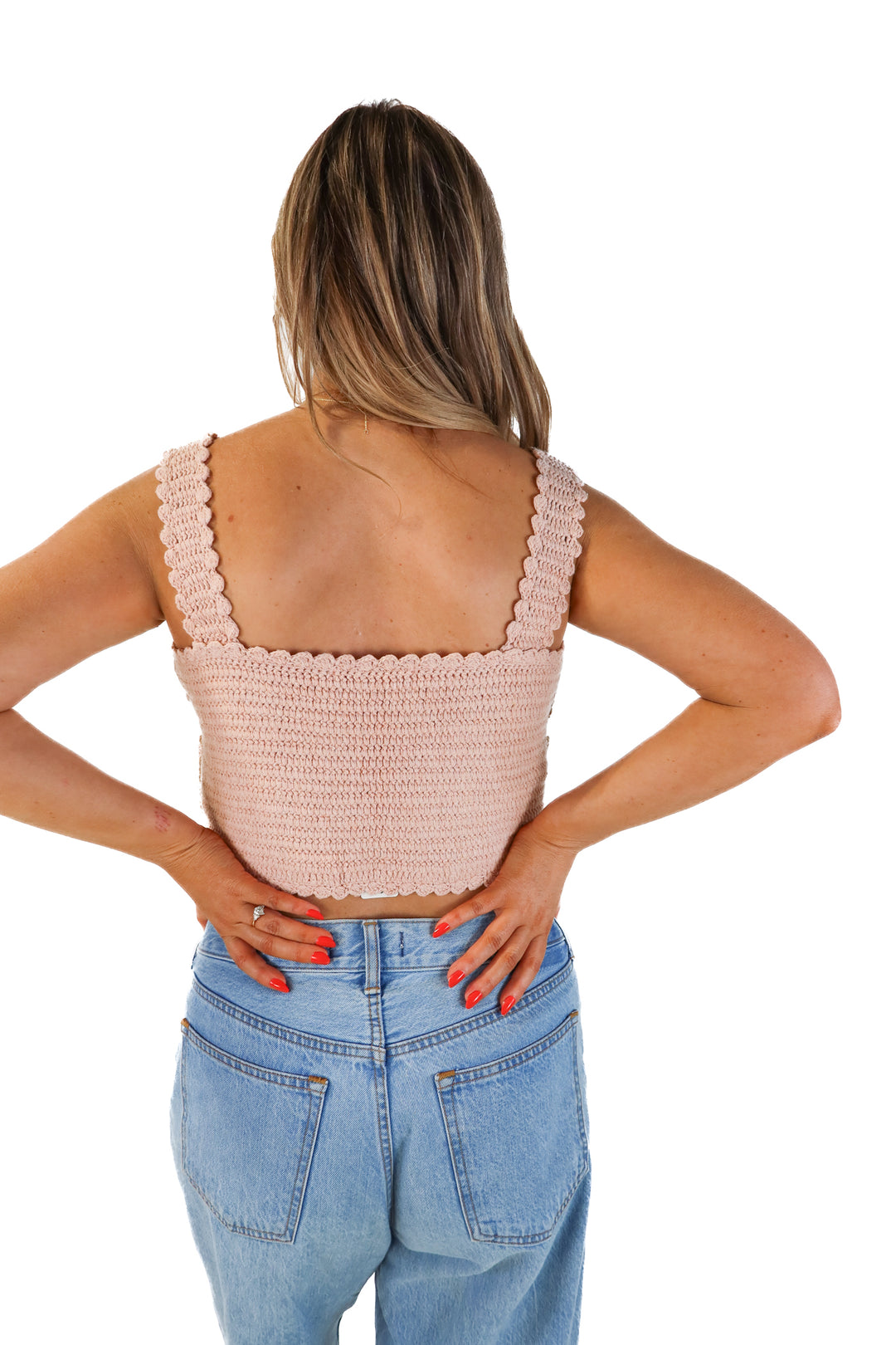 Favorite daughter Daisy crochet tank NWT (s; retail $248)