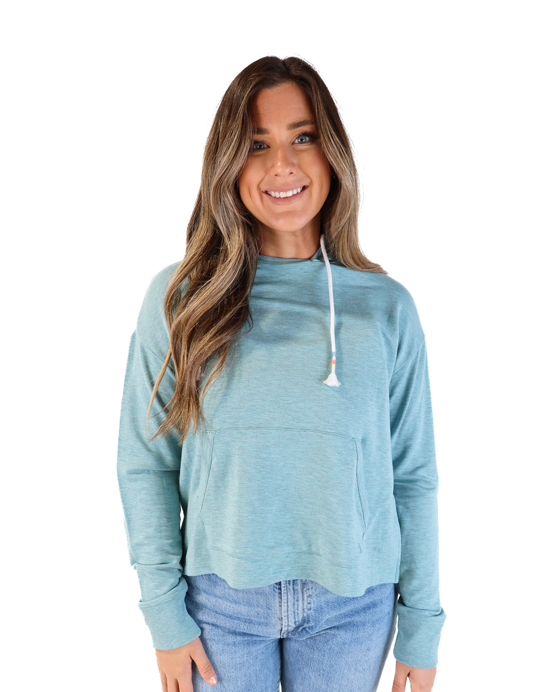 Travis Mathew blue hoodie (M; retail $119.95)
