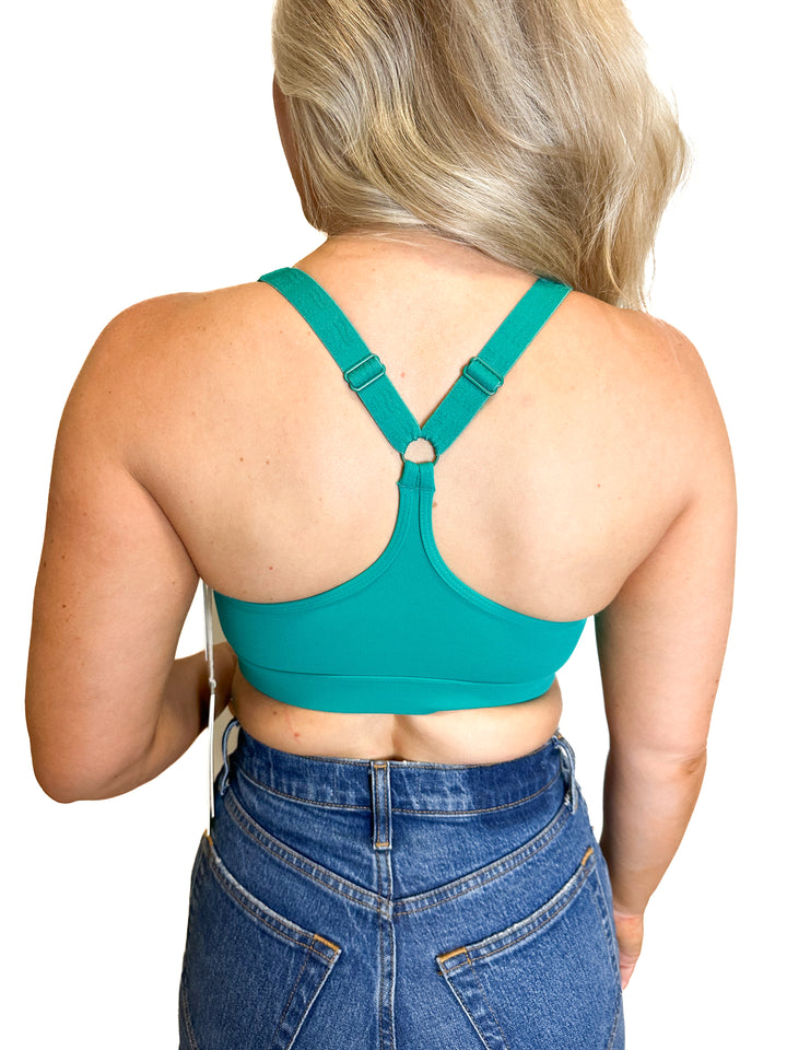 Fair Harbor Green Sports Bra NWT (S)