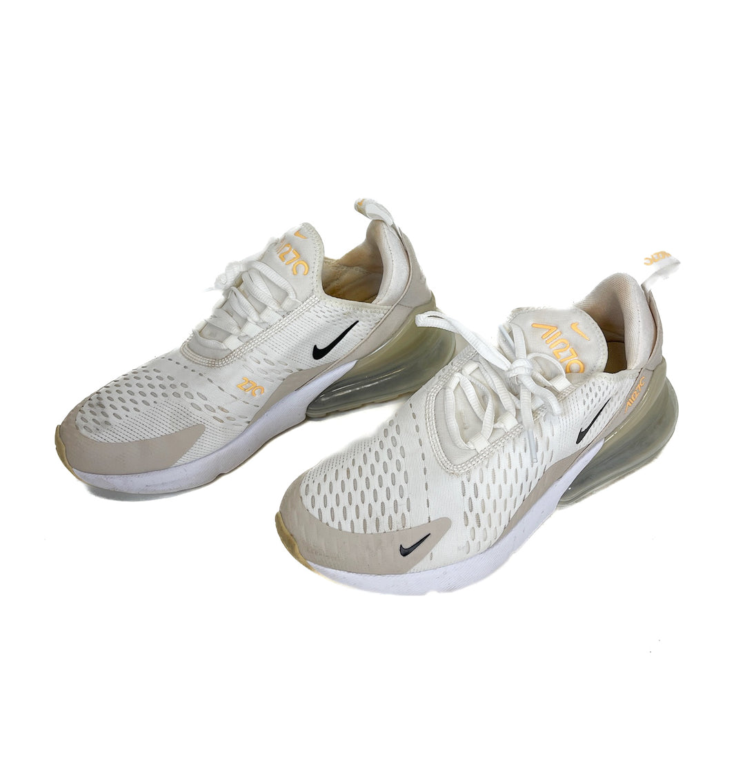Nike Air Max 270 Sneaker White Dusty Peach (9)