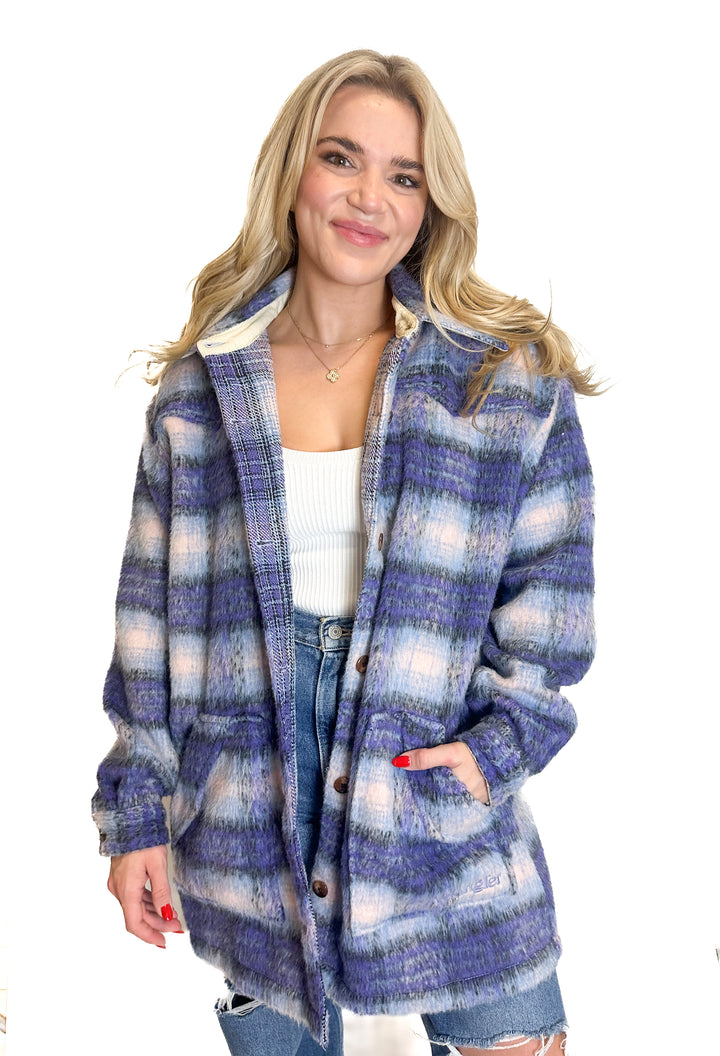 Wrangler Plaid Jacket (S)