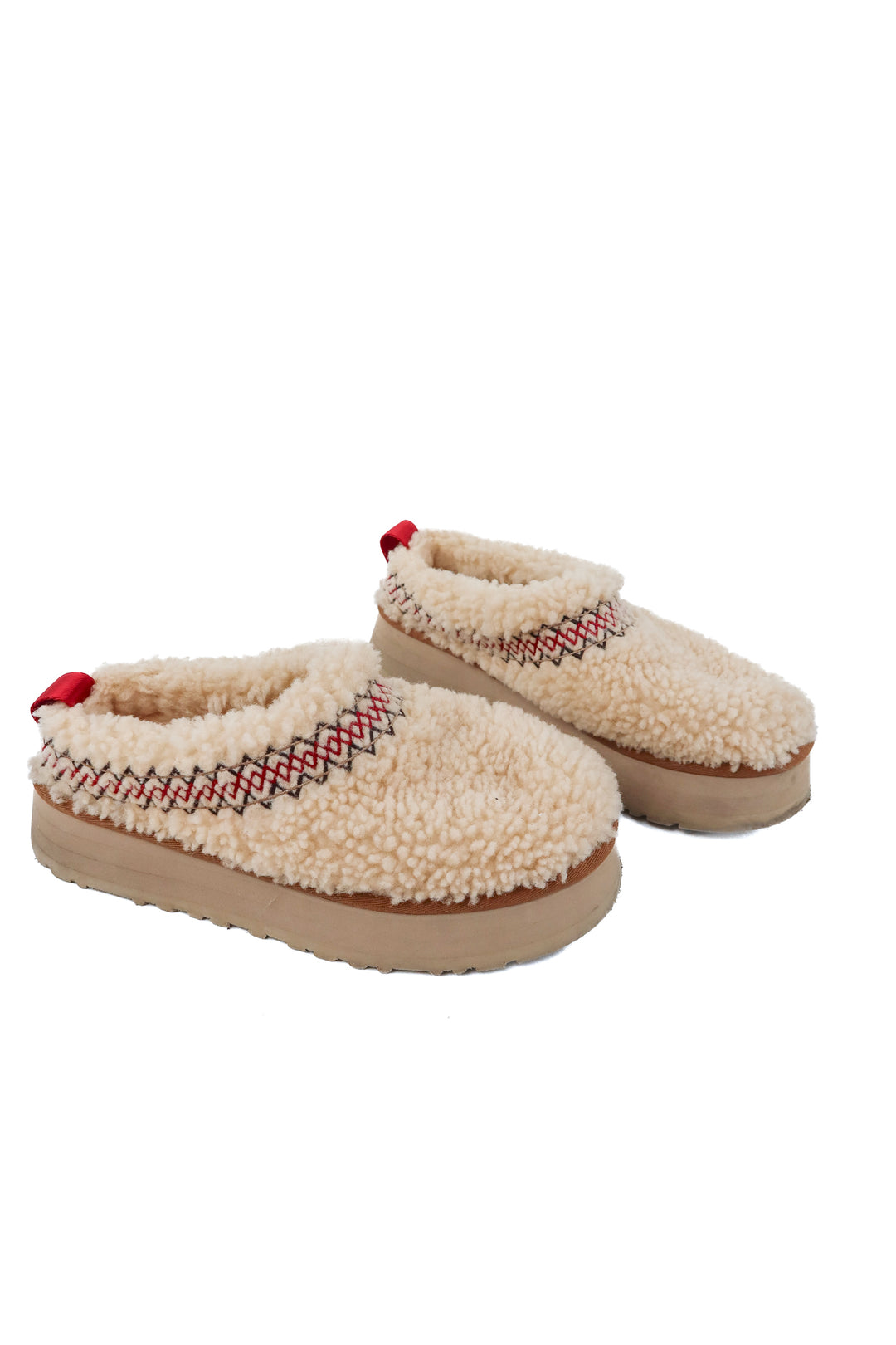 ugg sherpa slip on slippers (8; retail $95)