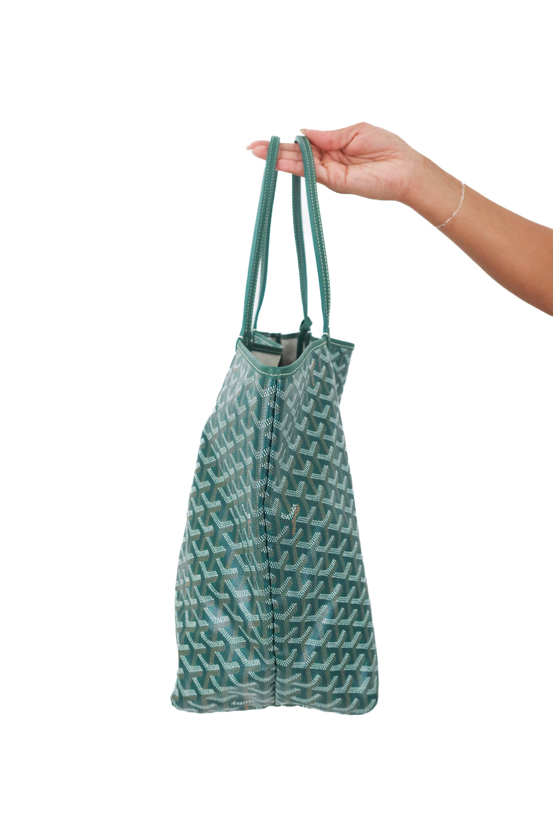 goyard goyardine St. Louis GM in Green