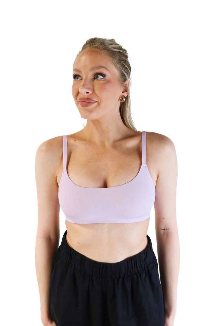Skims Lavender Fits Everybody Bra (S; retail $34)