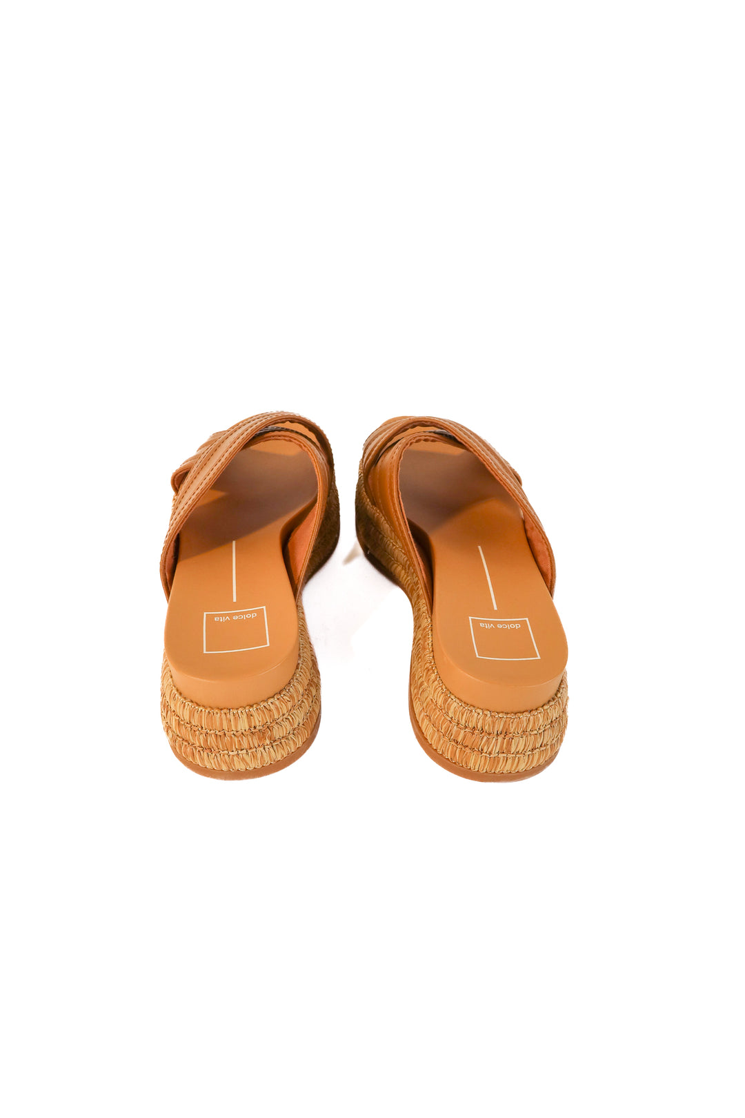 dolce vita brown woven sandals NWOT (8.5)