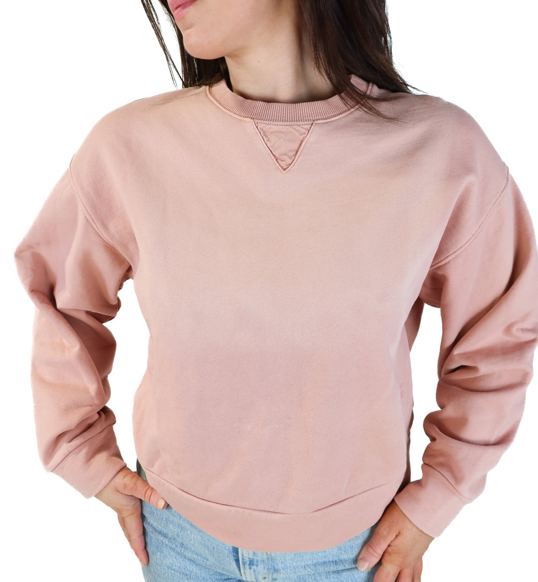 Raw pale pink pullover NWT (s)