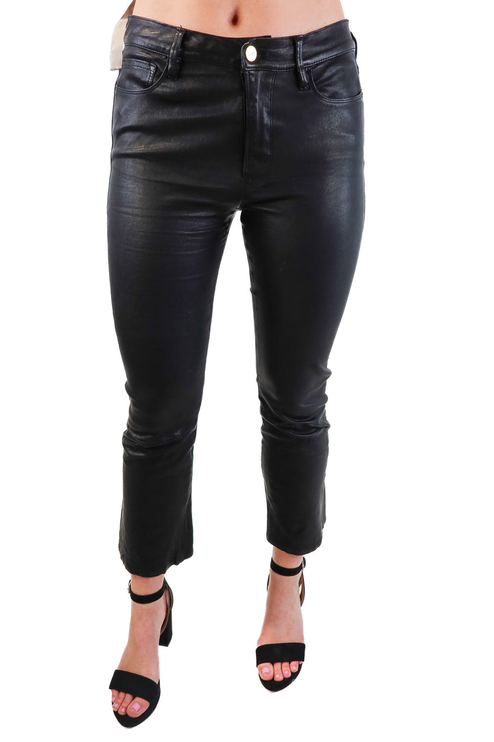 Frame Genuine Leather Pants (28; retail $1,398)