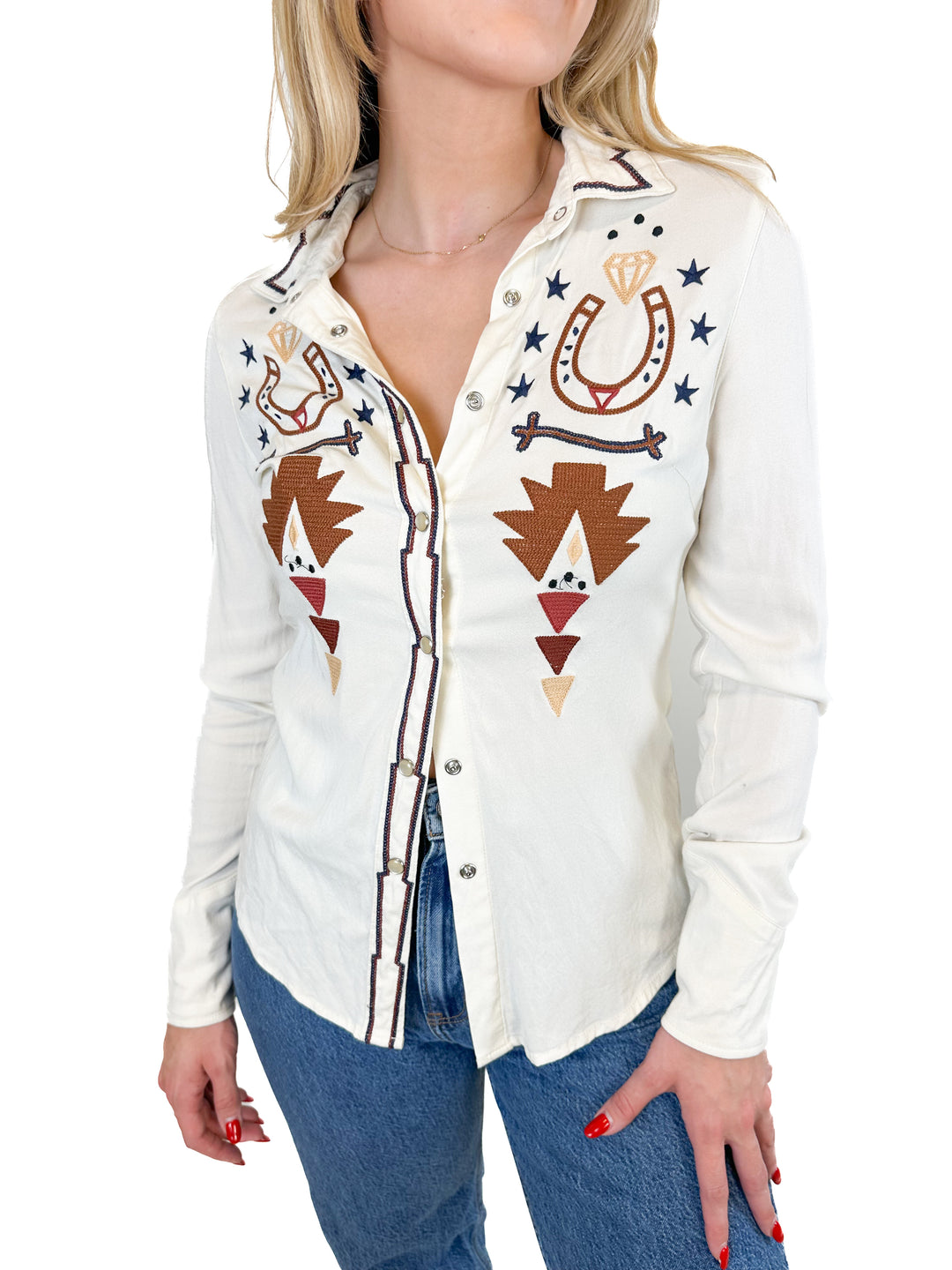 Idyllwind By Miranda Lambert Long-Sleeve Western Top (XS)