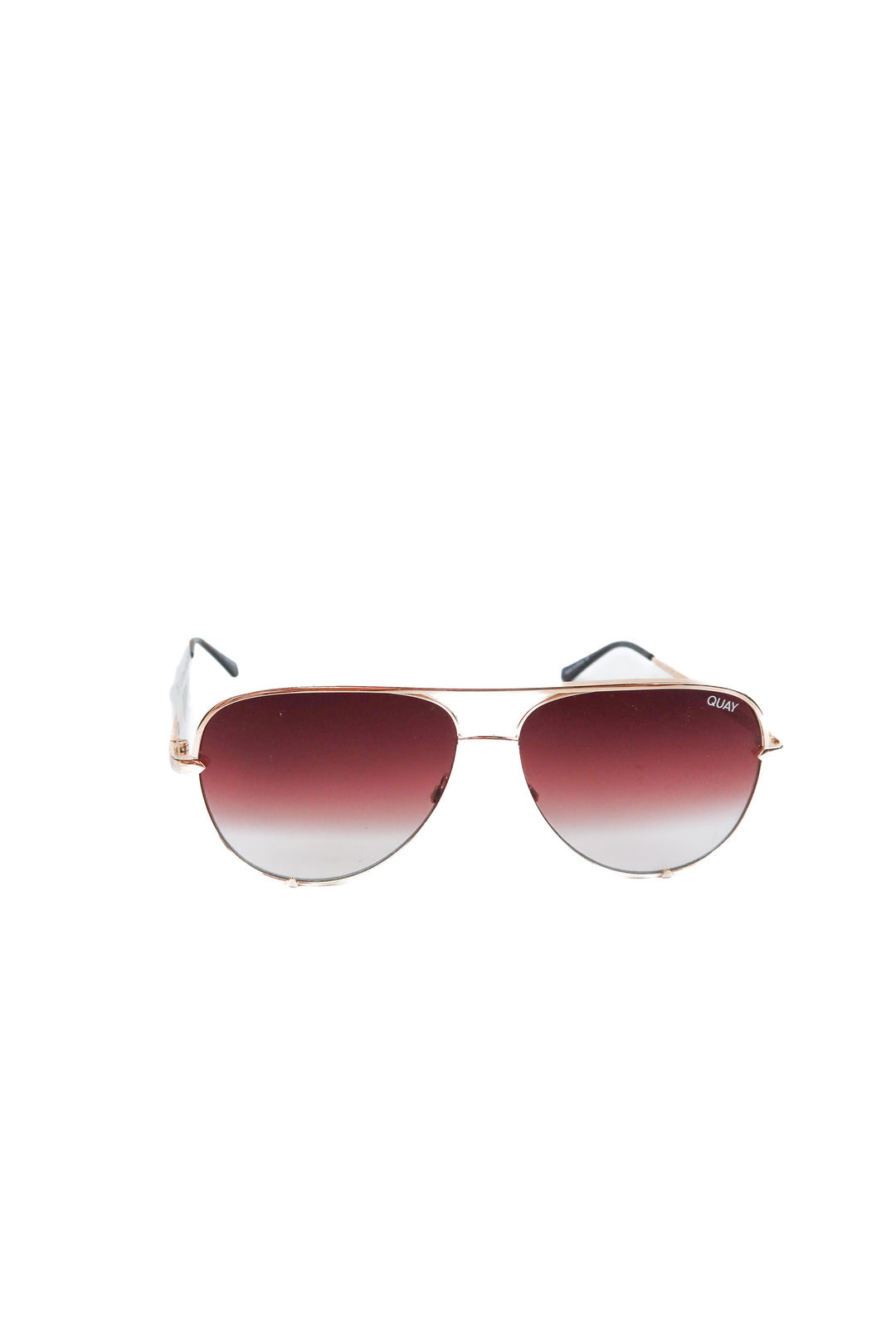 quay brown ombre sunglasses