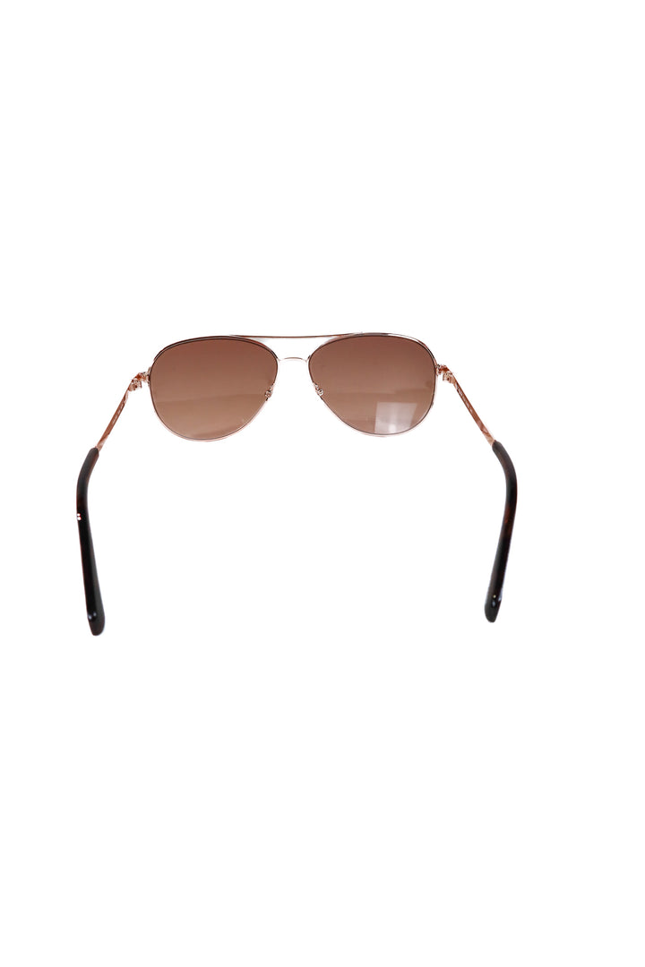 kate spade rose gold aviator sunglasses NWT (retail $183)