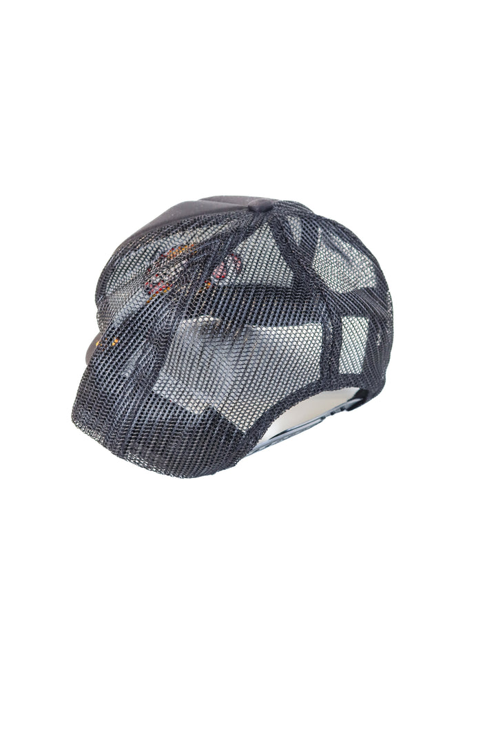 raising canes black/yellow hat