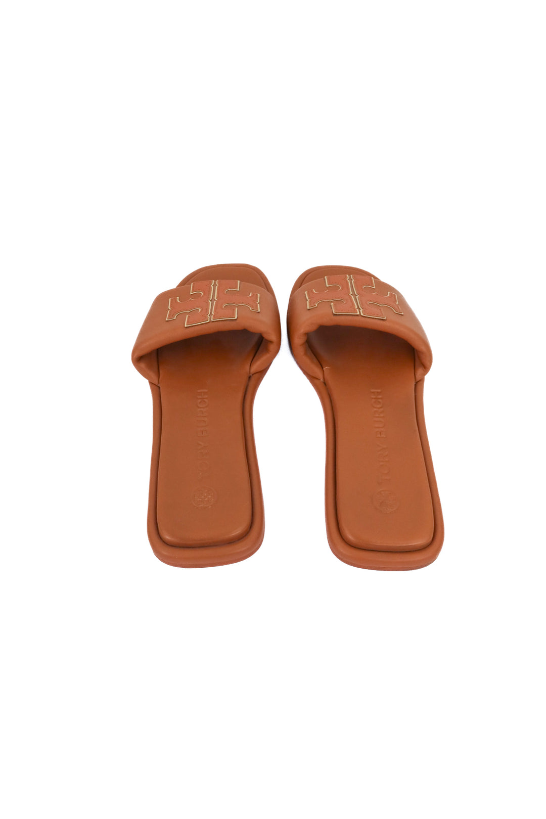Tory Burch Double T Slides (9.5*; retail $200)