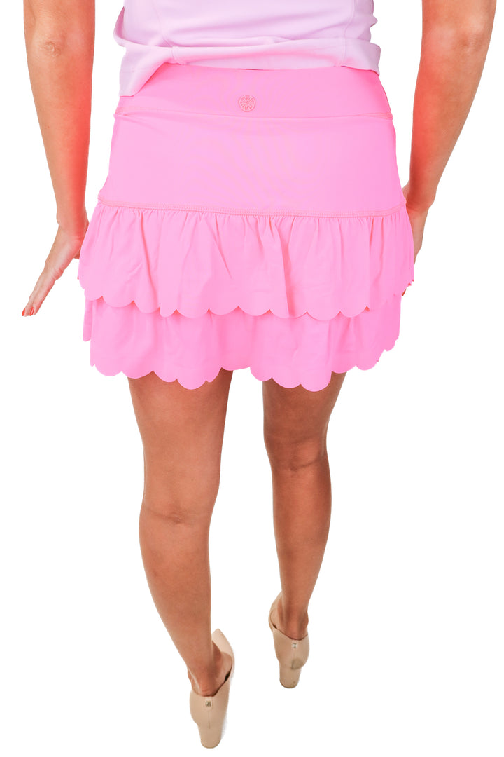 lily pulitzer pink active skort (s; retail $98)