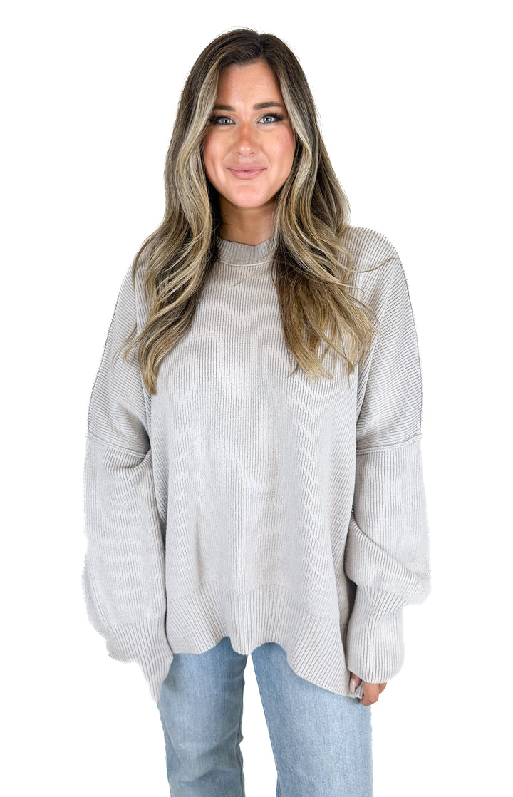 Free People oversized sweater (M)
