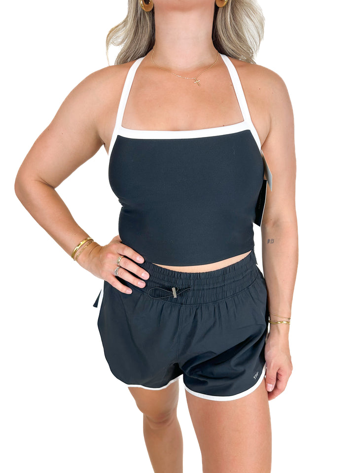 YPB x Tia Booth Black and White Workout Set NWT (M)