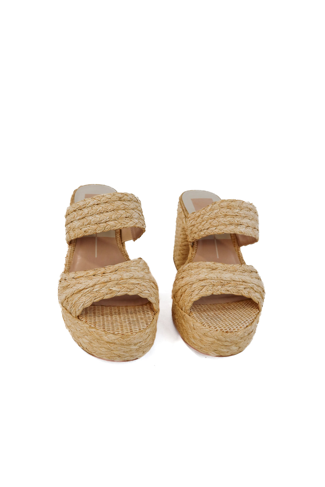 Dolce vita rattan platform sandals NWOT (7; retail $130)