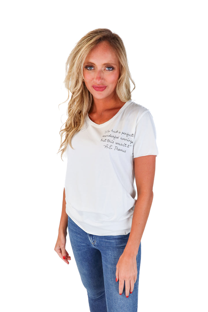 Also, freedom graphic tee (s; retail $73)