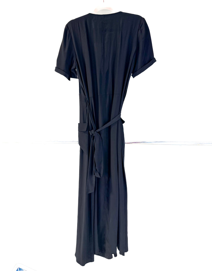 Frame black shirt dress (M)