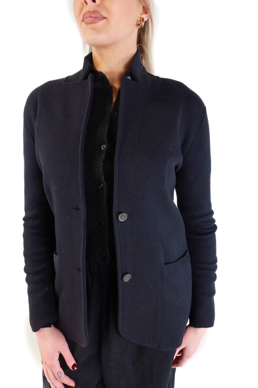 J.crew black knit blazer NWT (s; retails for $118)