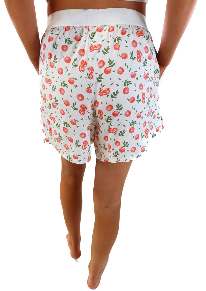 Tommy John peach pajama shorts (L; retail $52)