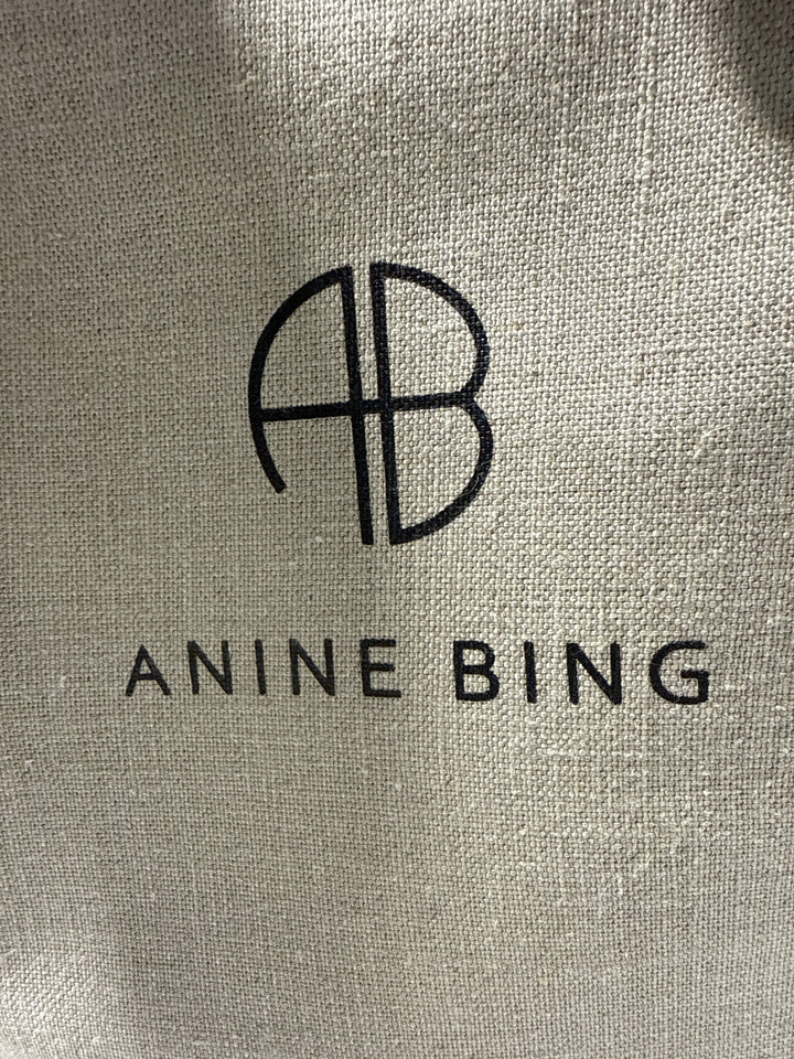 SOLD: Anine Bing Linen Taylin Tote NWT (retail $350)