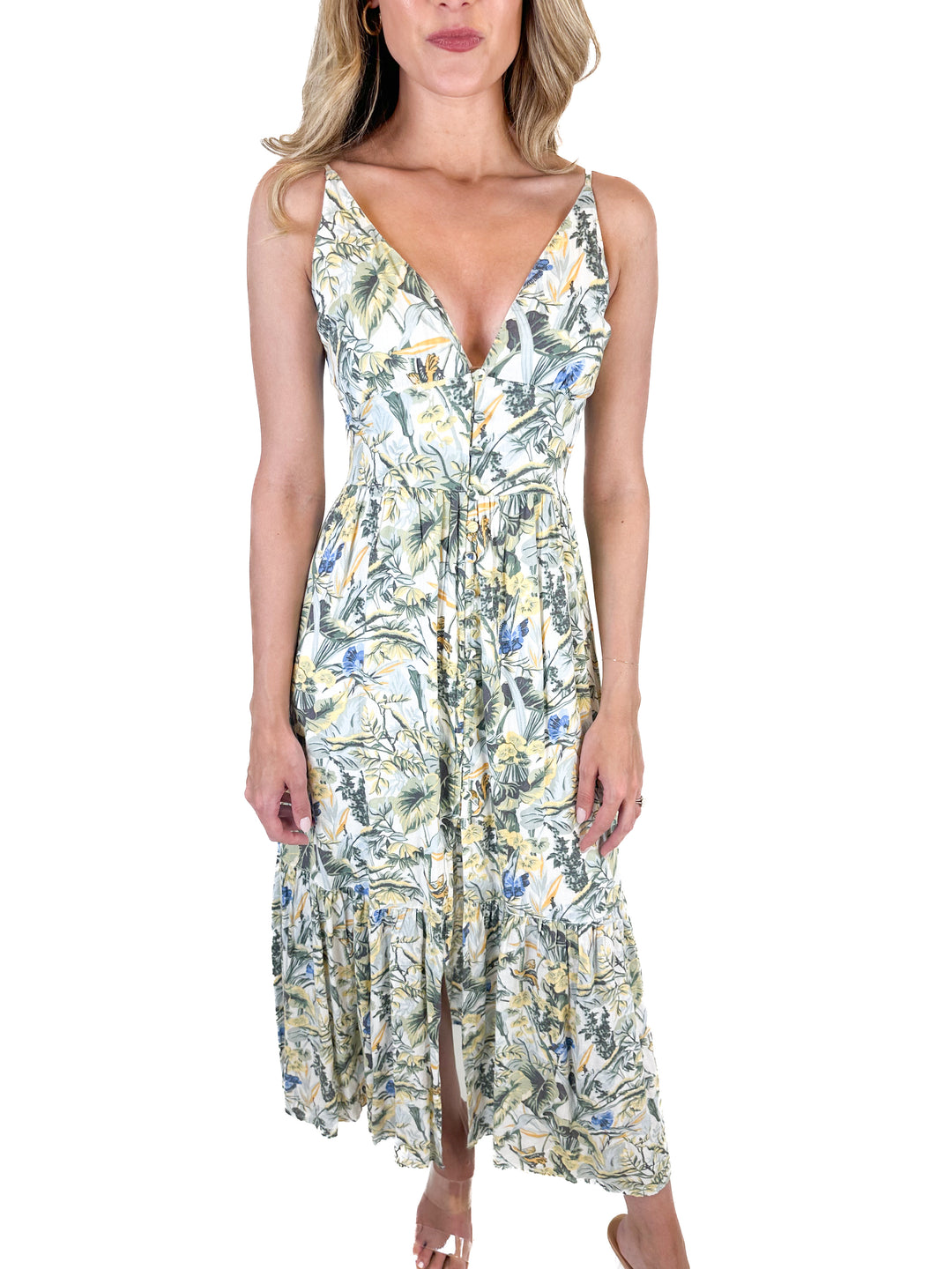 Abercrombie Floral Sundress (XS)
