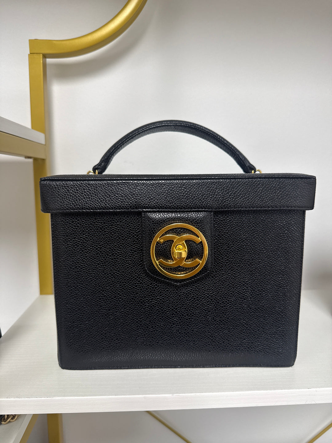 Chanel Trunk Vanity Two-Way Tote (vintage)